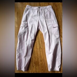 J. Crew Women's Light pale Pink Cropped cargo pants